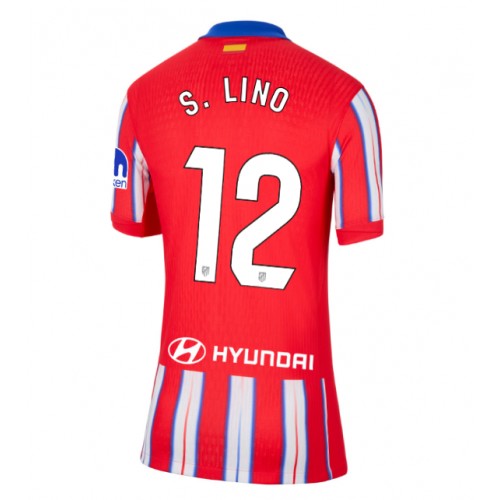 Fotballdrakt Dame Atletico Madrid Samuel Lino #12 Hjemmedrakt 2024-25 Kortermet